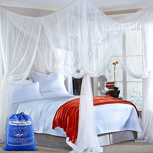 opamoo-Mosquitera-para-cama-doble-con-4-entradas-grande-portatil-con-malla-fina-para-viajes-y-hogar-blanco-190-x-240-x-210-cm