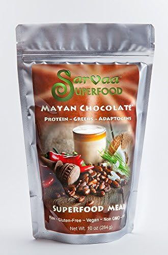 Mayan Chocolate Protein Powder (Mayan Chocolate, 10 oz) by Sarvaa Superfood by Sarvaa Superfood