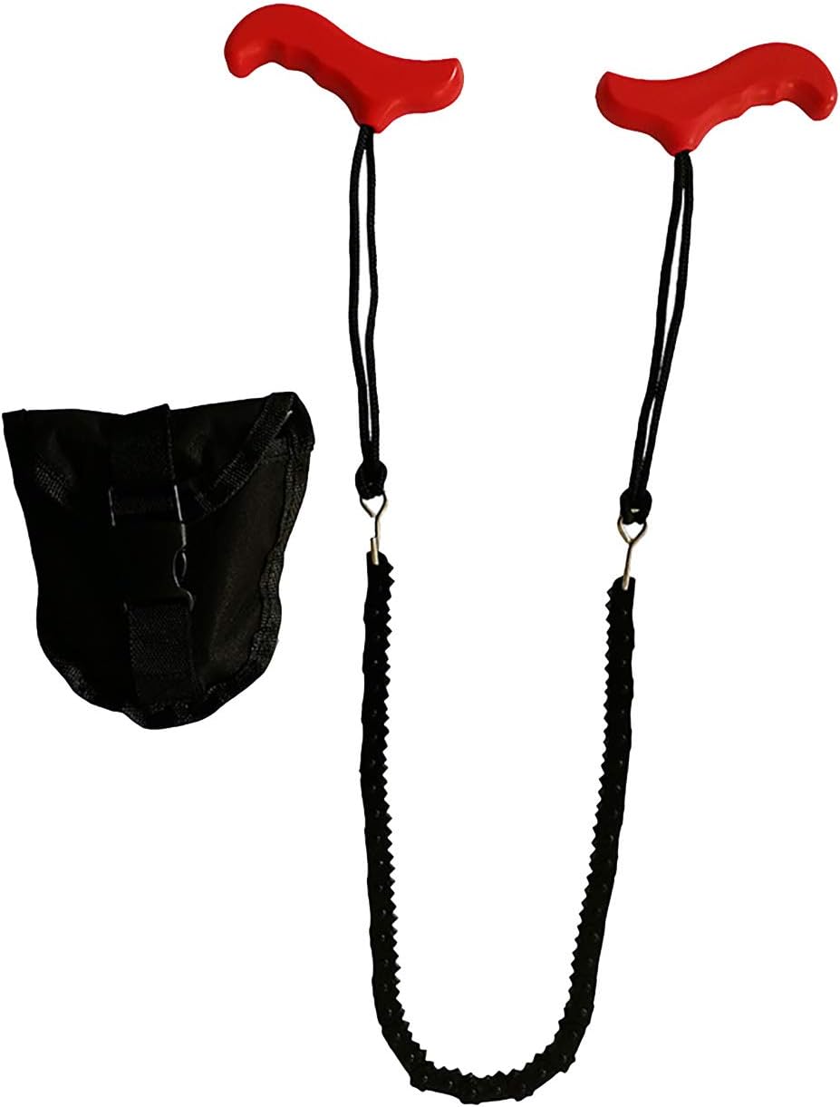 JMsDream Pocket Chainsaw Survival Gear Hand Chain Saw for Mountaineering Logging Camping Picnic with Storage Bag