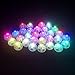 Amy Basic (100 Pcs Multicolor Round Led Flash Ball Lamp for Paper Lantern Balloon Party Wedding ,Party Birthday and Festival Decorative Lights