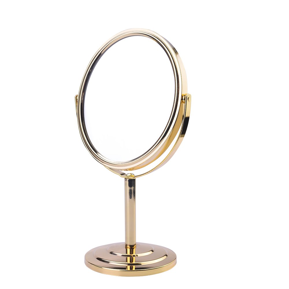Makeup Mirror 1X/3X Rotatable Double Side Vanity Mirror for