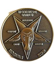 Lucifer Morningstar (TV Show) Bronze-Tone Inspired Pentecostal Replica Token 1:1 Scale