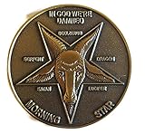 Lucifer Morningstar (TV Show) Bronze-Tone Inspired Pentecostal Replica Token 1:1 Scale