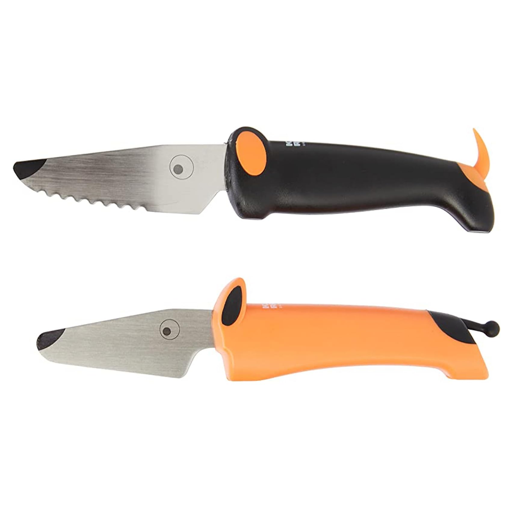 Kuhn Rikon Kinderkitchen Children's Knife Set, Dog, Black/Orange, Stainless Steel — image 1