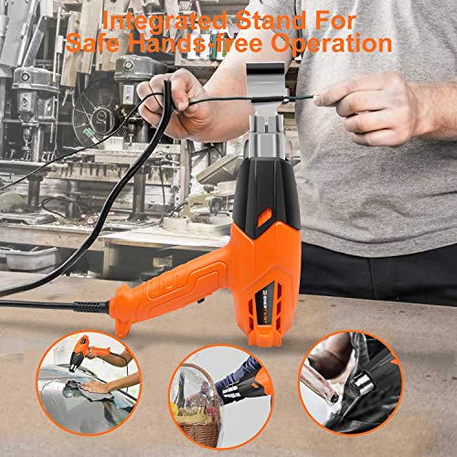 image for Enertwist Dual Temperature Heat Gun Kit - 122℉~1112℉(50℃~600℃)