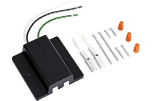 TuyuBEE UL Listed H Track Floating Canopy Connector Black for Single Circuit H Type Track Rail, H Track Lighting Rails Cover 