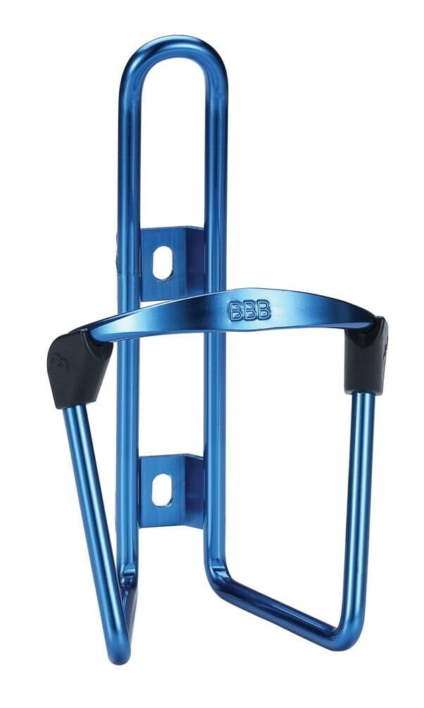 BBB Cycling Water Bottle Holder Universal Bike Bottle Cage for Road Bike and MTB Lightweight FuelTank BBC-03 Blue Anodised — image 1