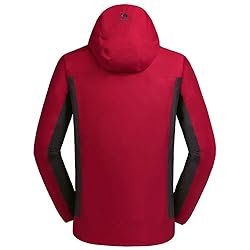 CAMEL CROWN Men’s Ski Jacket 3 in 1 Waterproof