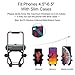ANIKUV Car Phone Holder, Car Phone Mounts, Car Gravity Vent Phone Holder, Cell Phone Holder for Car Suitable for All Kinds of Smartphones from 4.7 to 6.7 inches