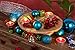 AMS Christmas Ball Ornaments (Turquoise, 40mm)