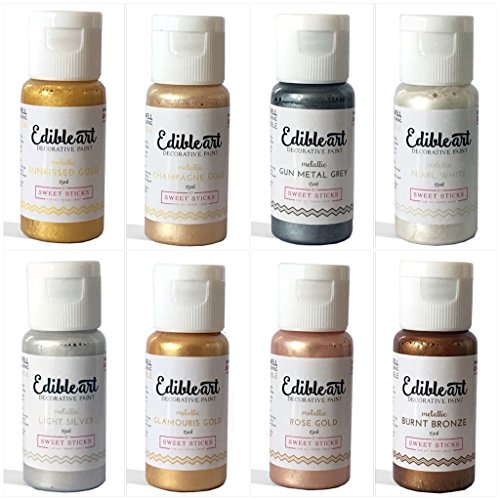 Edible Art Decorative Paint Rose Gold 15ml