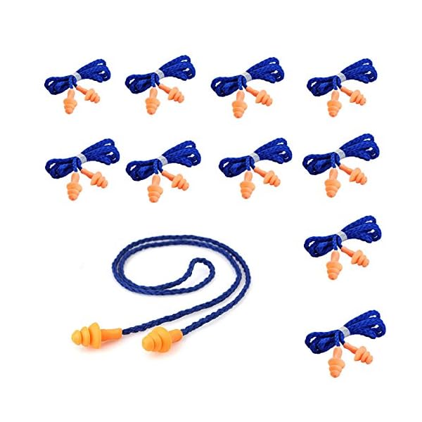 10-Pairs-Soft-Silicone-Corded-Ear-Plugs-Reusable-Sleep-Swim-Noise-Hearing-Protection-Earplugs-Music-Concerts-Construction-Shooting-Hunting-Motor-Sports
