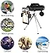 Kaiyu Monocular Telescope, 40x60 High Power HD with Smartphone Holder & Tripod - Waterproof, Durable, Clear FMC BAK4 Prism Dual Focus for Bird Watching, Camping, Hiking
