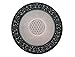 5" Flower of Life Round Dab Pad Rig Mat (White)