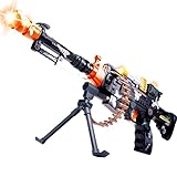 CifToys Toy Machine Gun Realistic Toy Gun With Sound - For Army, Spy, Soldier, Assassin Game Play And Halloween Costumes