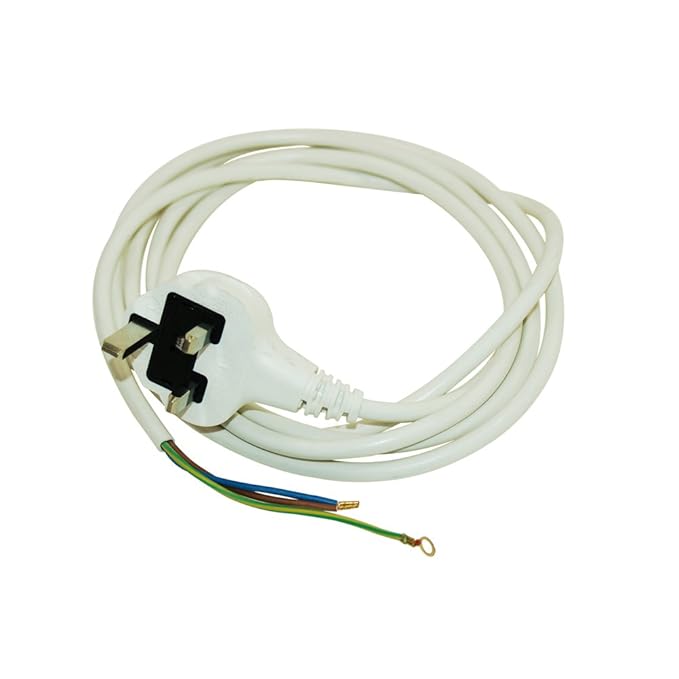 LEC Fridge Freezer Mains Cable & Plug Amazon.co.uk Large Appliances