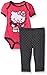 Hello Kitty Baby Girls' 2pc Top and Pant Set, Dark Pink, 6-9 Months