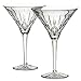 Waterford Crystal Lismore Tall Martini Glasses, Pair