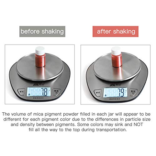 Mica Powder, 32 Colors Epoxy Resin Dye Set, SEISSO Natural Pigment