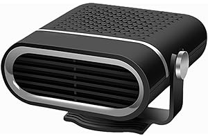JXGKL 2025 Upgraded Car Heater,12V150W Auto Heater Fan,2in1 Fast Heat Fan or Cool,Auto Fast Heating360Degree Rotary Defogger Defroster (JX-10)