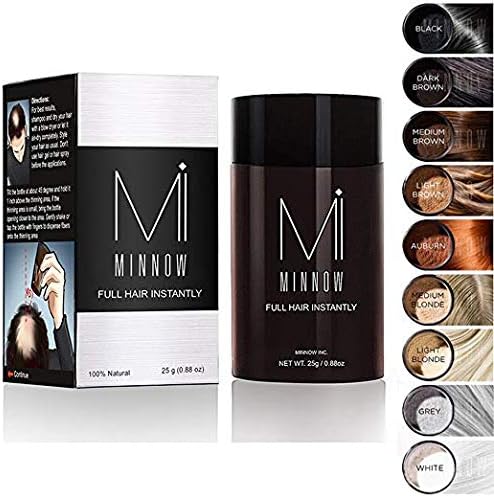Best Quality Hair Building Fibers Natural Hair Loss Concealer for Men and Women(27.5g) (Balck)