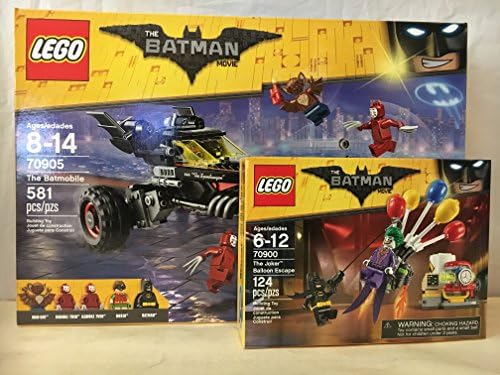 LEGO BATMAN MOVIE The Batmobile & LEGO The Joker Balloon Escape