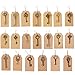 SL crafts Mixed 100pcs Skeleton Keys & 100 pcs Kraft Tags Antiqued Brass Bronze Charms Pendants Wedding favor 34mm-68mm