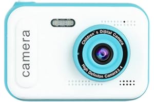 Namolit 1080P Mini Kids Digital Camera Digital Video Camera for Kids Dual Lens 2.4 Inch IPS Screen Built-in Battery Cute Phot