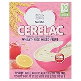 Nestlé Fortified Baby Cereal With Milk  Wheat-Rice Mixed Fruit  Stage-3 (10 Months +) - 300 gm