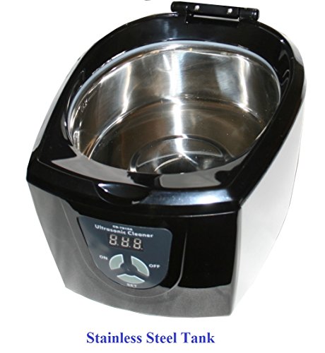 H&B Luxuries Pro 750 ml Ultrasonic Cleaner for Jewelry Watches Eye Glasses dentures - Thumbnail 3