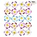 20PCS Sc0nni Hawaiian Foam Flowers Hair Clips Bridal Hair Clips For Wedding Luau Party Beach Wear Poolside Wear Favor Event Decoration(Stylish Classic 5 cm, red，blue，pink，purple，white)