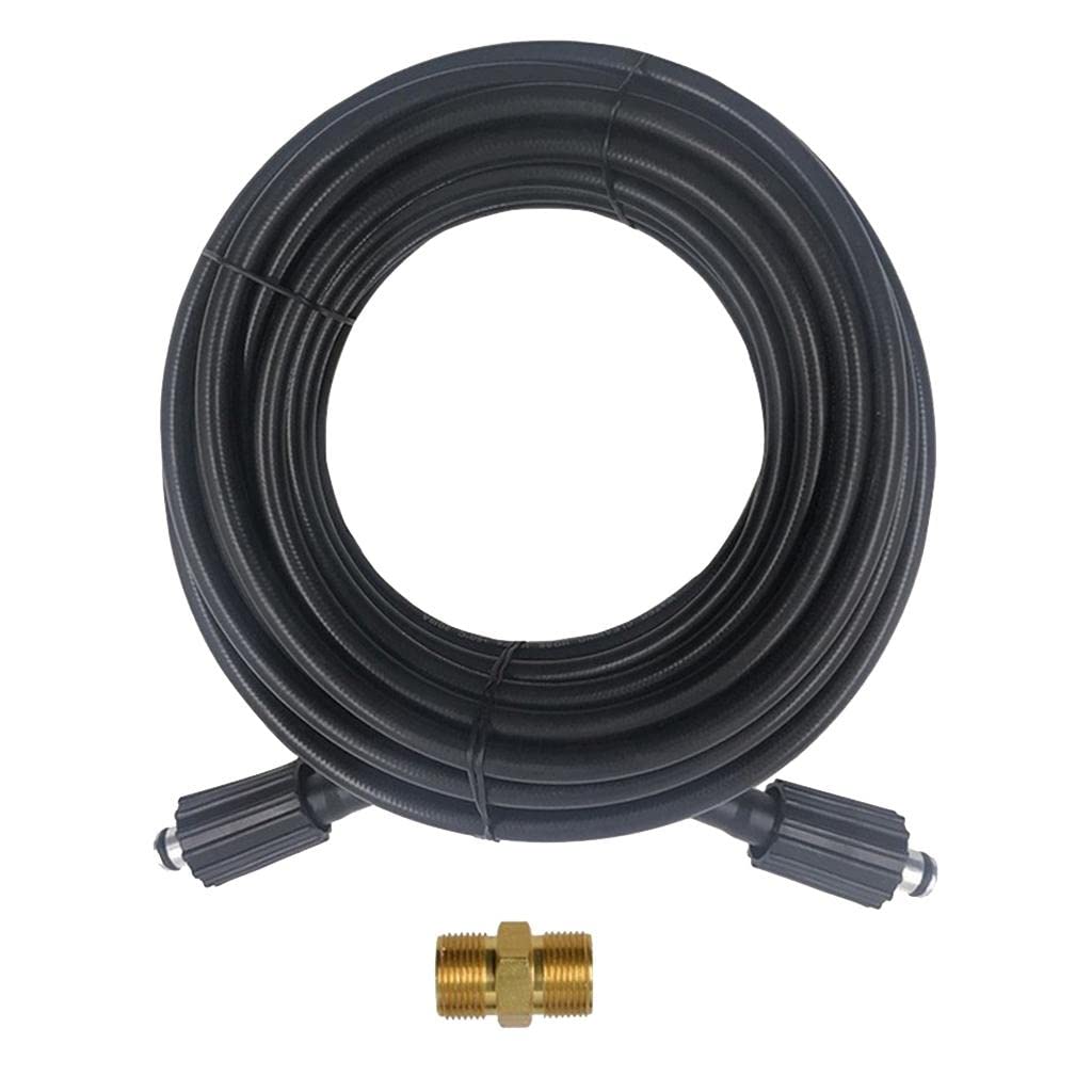 ＡＷＨＡＯ High Pressure Washer Hose M22 14mm Or M22 15mm for, Black, 10 Meter