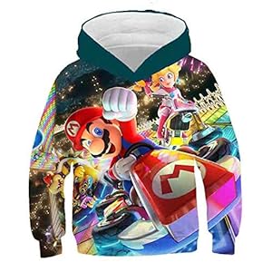Super Mario Print 3D Kids Hoodies, Anime Sonic Casual Sweatshirts Kind Trui Harajuku Streetwear, Meisjes Jongens Cartoon…