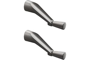 Rasaech Window Handle Crank Replace H 3966 & H 4106, 3/8" Spline Crank Window Handle, Casement Window Crank Handle of Smooth 360-Degree Operation, 2 - Pack, Stone Color