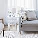 Nathan James Harper Modern Nightstand Side Accent or End Table with Storage Drawer, 1, White