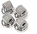 Bullseye Office- Pen Holder Magnet (4 Pack)- Stainless Steel Magnetic Pen Holder as Fridge and Whiteboard Accessories, Magnetic Pen and Marker Clip primary