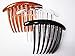 3 PCS FRENCH TWIST HAIR COMB COLER MIX 7 TOOTH IT DELUXE.