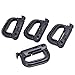 OneTigris 4 Pack Multipurpose D-Ring Grimloc Locking for Molle Webbing