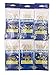 Mimilure Luminous Freshwater/Saltwater Fishing Sabiki Bait Rigs w/True Fish Skin and Feather Hooks 6 pack