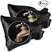 Outdoor Faucet Covers for Winter, SUNDOKI Outside Insulated Faucet Covers for Winter Freeze Protection Wall Water Spigot Socks (2 Pack-Black)