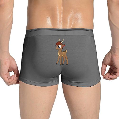 Popi Deer Men Soft Panties Knickers 3X Ash