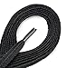OrthoStep Flat Dress Black 30 inch Shoelaces 2 Pair Pack