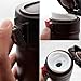 17oz Coffee Thermos, Stainless Steel Travel Mug, Double Wall Vacuum Insulated Water Bottle, Keeps Drinks Hot for 12 Hours and Cold for 24,(Extra Seal Gasket Included) Color Mulberry Red