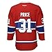 Outerstuff NHL Youth Boys 8-20 Price C Canadiens Player Replica Jersey, L-XL, Red