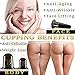 Cellulite Cup - Cupping Therapy Set - Suction Massage Cups - Vacuum Massager - Silicone Chinese Anti Aging Facial and Body Set - Amazing Cellulite Remover for Women - Best Anti Cellulite Cupping Kit