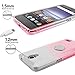 ZTE Prestige 2 Case,ZTE Maven 3/ Maven 2/ Prelude Plus/Overture 3/ ZFive 2/ Sonata 3/ Avid Trio/Avid Plus Case,Silverback Bling Glitter Case with Stand, 3 Layers Cover for ZTE N9136 -Pink