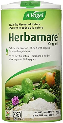 A Vogel Herbamare Herb Seasoning Sea Salt 500g (Pack of 6)