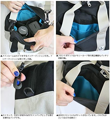 Amazon Co Jp Chums チャムス カメラ ボストン ショルダー バッグ スウェット ナイロン Camera Boston Shoulder Bag Sweat Nylon Ch60 0805 F フリーサイズ Multipop Navy C001 カメラ