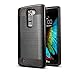 LG K10, Premier LTE Brushed Metal Texture Slim Hybrid Phone Case