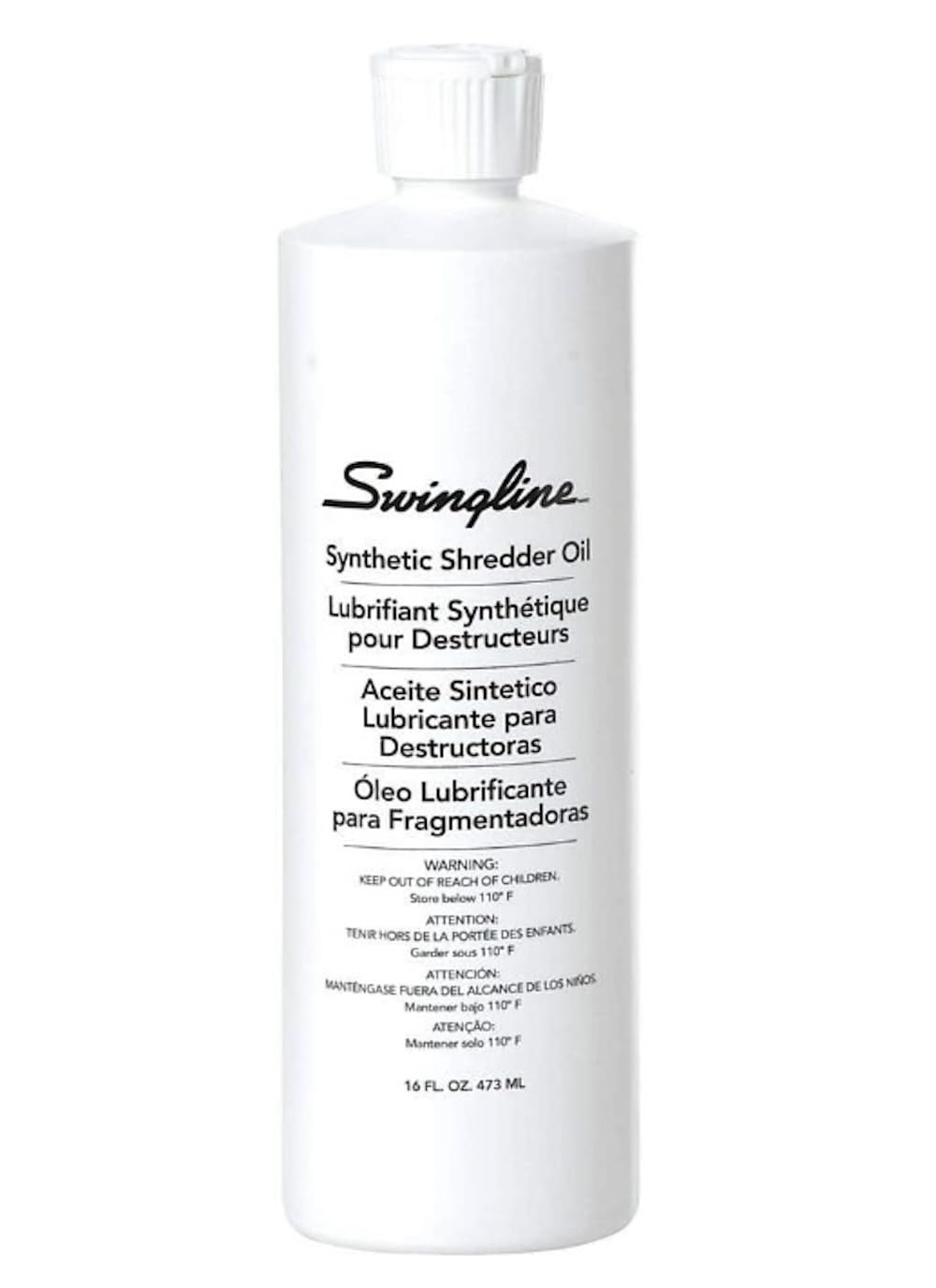 Rexel Shredder Oil, 473 ml, Shredder Maintenance, 1760049